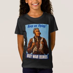 Camiseta Aviadores militares americanos "negros" africanos 