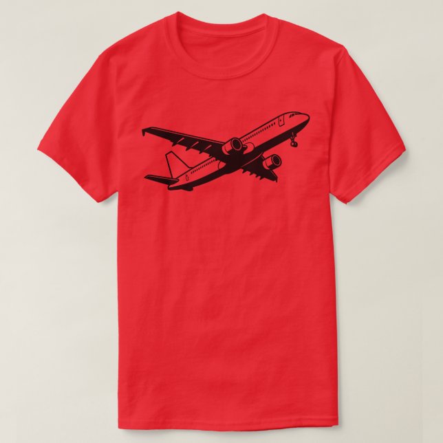 Camiseta Avião (Frente do Design)