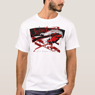 Camiseta Avião Aerobatic ilimitado especial de Pitts