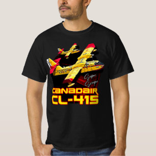 Camiseta Avião bombeiro Super Scooper cl-415