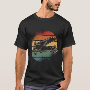 Camiseta Avião Controlado Por Rádio Rc Plano Retro Vintage