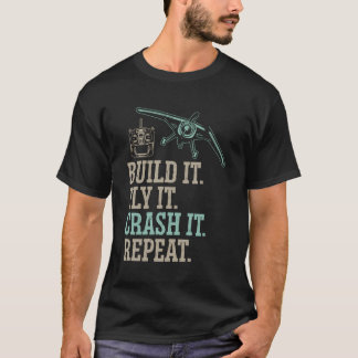 Camiseta Avião Controlado Rádio De Plano Rc