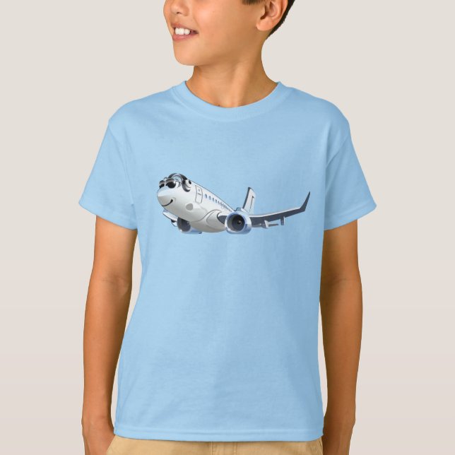 Camiseta Avião de animação (Frente)