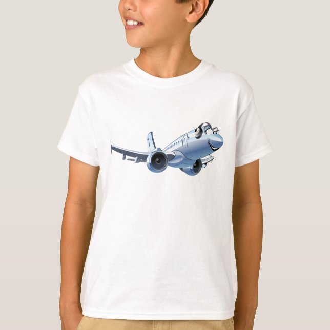Camiseta Avião de animação (Frente)