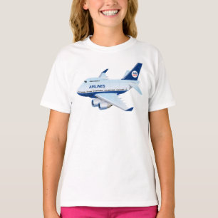 Camiseta Avião de animação