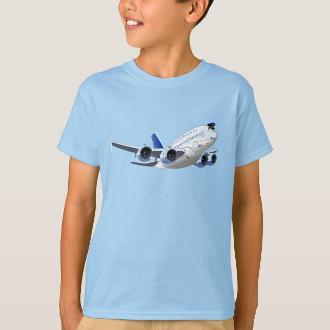 Camiseta Avião de animação (Frente)