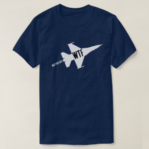 Camiseta Avião de caça a jato, Simples, Aviação, Engraçado,