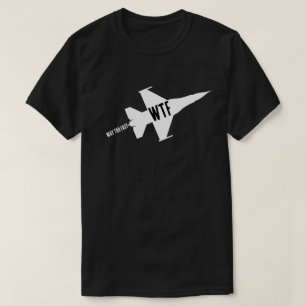 Camiseta Avião de Caça,Simples,Aviação,Engraçado,Divertido