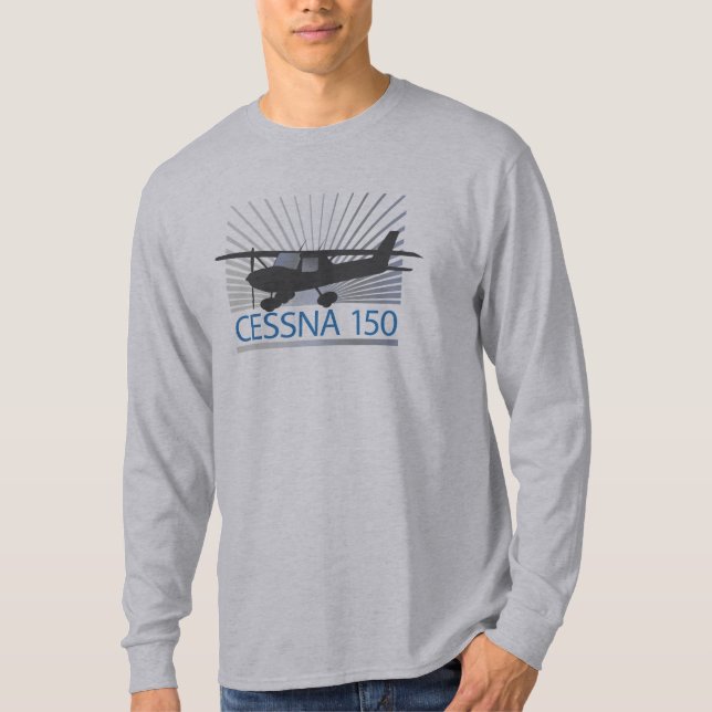Camiseta Avião de Cessna 150 (Frente)