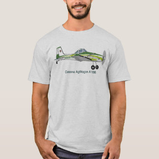 Camiseta Avião de Duster Crop Duster Cessna AgWagon A188