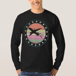 Camiseta Avião de Férias do Aeroporto Adventure Viagem, Wee
