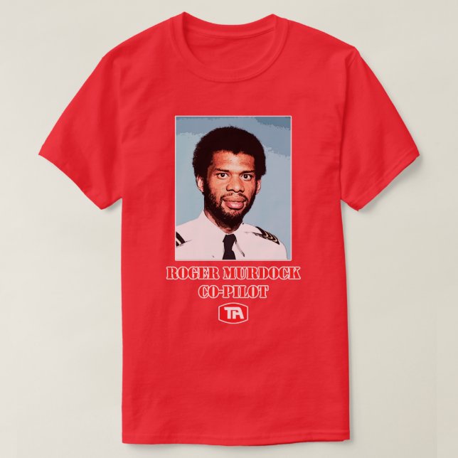 Camiseta Avião de Murdock (Frente do Design)