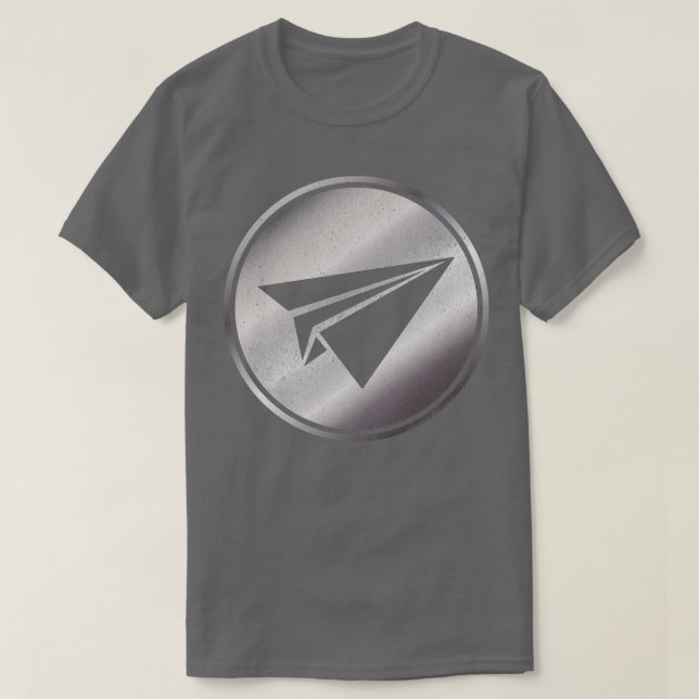 Camiseta Avião de Papel (Frente do Design)
