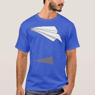 Camiseta avião de papel origami