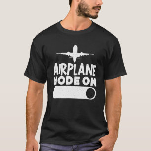 Camiseta Avião De Voo De Aeronaves De Aviação Piloto