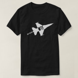 Camiseta Avião do Jet Fighter, Simples, Aviação, Testemunha