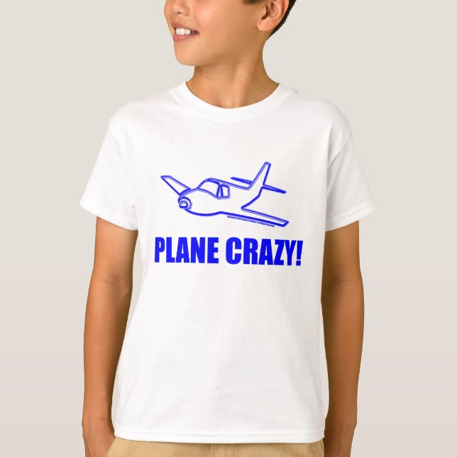 Camiseta Avião engraçado (Frente)