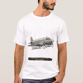 Camiseta Avião Hélice Divertido
