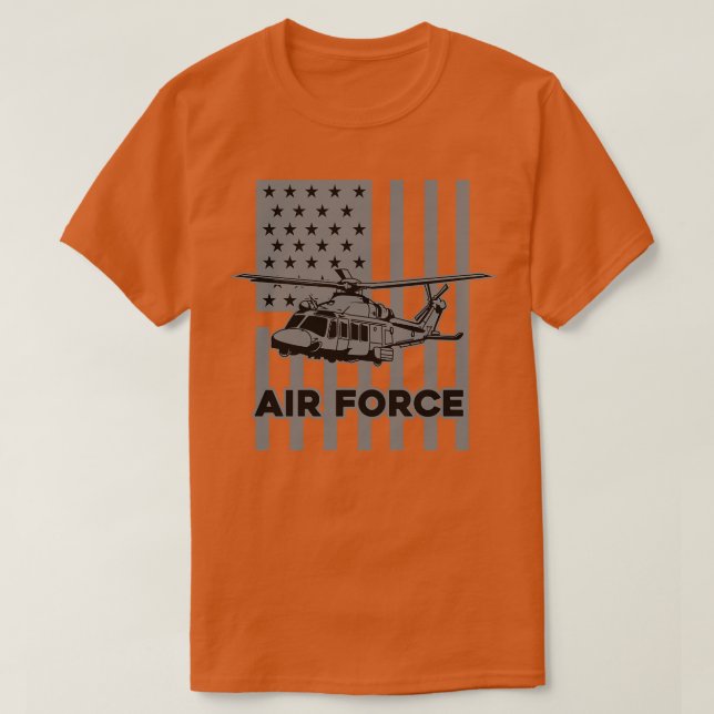 CAMISETA AVIÃO HELICÓPTERO (Frente do Design)