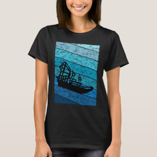 Camiseta Avião Hidroavião Pântano Retroativo Oceano Fanbo