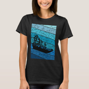 Camiseta Avião Hidroavião Pântano Retroativo Oceano Fanbo