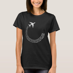 Camiseta Avião-piloto