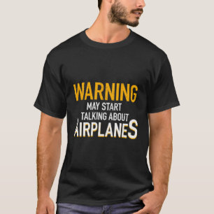 Camiseta Avião - Piloto Rc Aviões de Alerta Voador