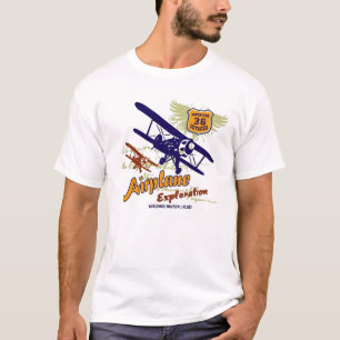 Camiseta avião privado