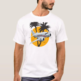 Camiseta Avião retrógrado de animação