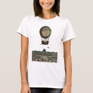 Camiseta Avião sobre Cidade