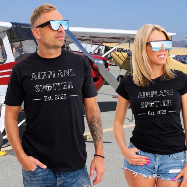 Camiseta Avião Spotter Est.| Aviação | Aviador | Personaliz (Criador carregado)