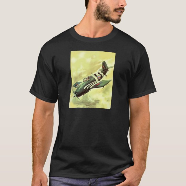 Camiseta Avião Vintage (Frente)