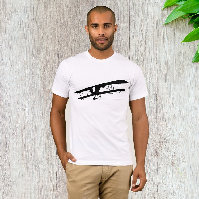 Camiseta Avião Vintage Mens T-Shirt (Criador carregado)