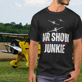 Camiseta Avião WWII Avião Militar de Aviação Junkie
