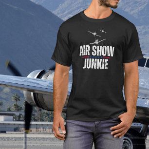 Camiseta Avião WWII Avião Militar de Aviação Junkie