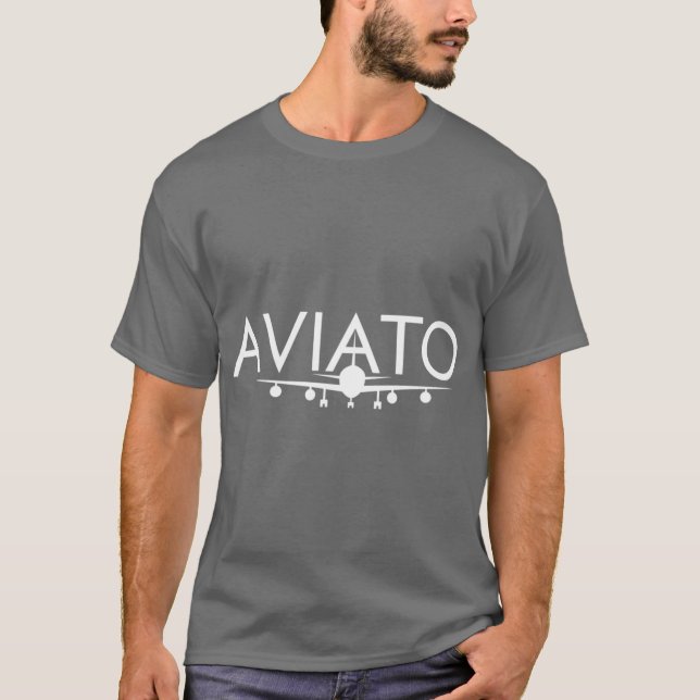 Camiseta Aviato engraçado (Frente)