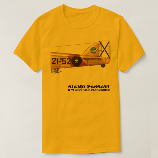 CAMISETA AVIAZIONE LEGIONARIA (Frente do Design)