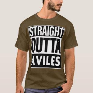 Camiseta Aviles Name Hetero Outta Aviles Aviles Aviles
