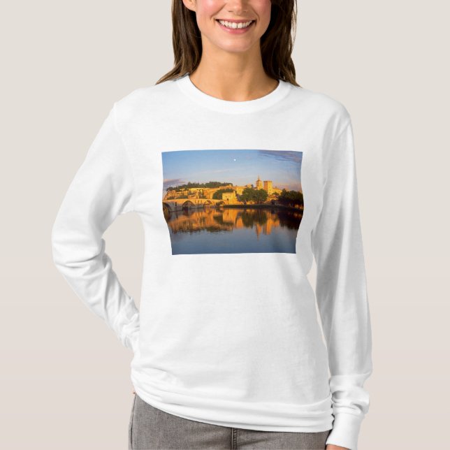 Camiseta Avinhão, Vaucluse, Provença, França, Ródano (Frente)