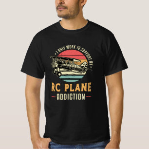 Camiseta Aviões de avião Vício RC Aviões RC