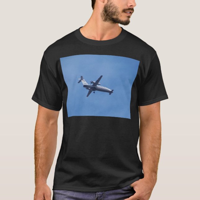 Camiseta Aviões de Piaggio P180 (Frente)
