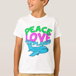 Camiseta Aviões do amor da paz