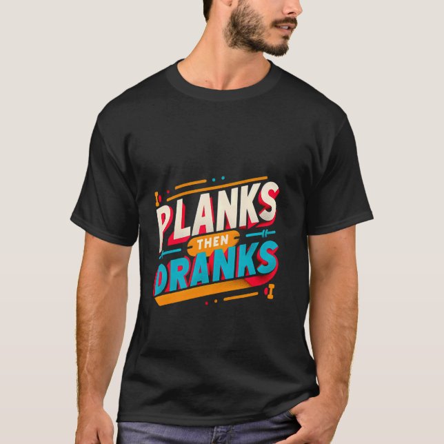 Camiseta Aviões Então Bebem. (Frente)