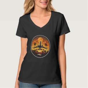 Camiseta Aviões piloto de Trabalho de arte de avião