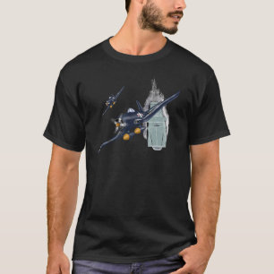 Camiseta Aviões Ww2 Aviões de guerra Aviões F4u Corsair