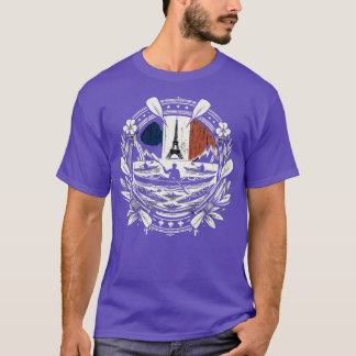 Camiseta Aviron Supporter Comptition Sportive France Rows