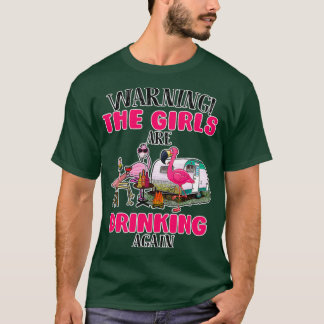 Camiseta Avisar As Garotas São Bebendo Novamente