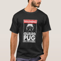 Avisar Cão Pug de Guarda nas Instalações Vestuário