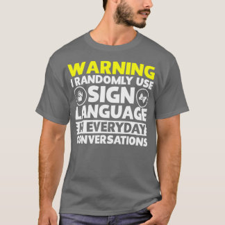 Camiseta Aviso