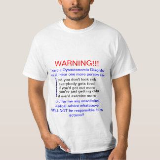 Camiseta Aviso